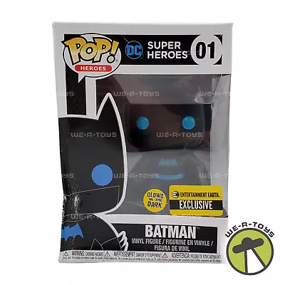 Buy Funko Pop! Heroes DC Super Heroes Batman Entertainment Earth Exclusive GITD #01 • 14.41£
