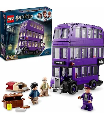 Buy LEGO 75957 Harry Potter The Knight Bus Complete With Figs Instruction & Box USED • 49.99£