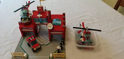 Buy Lego System Town 6389 - Fire Control Centre -  Minifigs - Near Complete W/extras • 17.99£