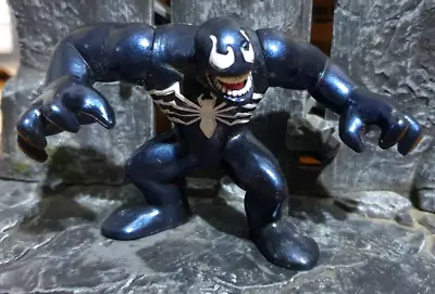 Buy Imaginext Hasbro Super Hero Squad Spiderman Venom Action Figure Marvel Blue Tint • 12.99£