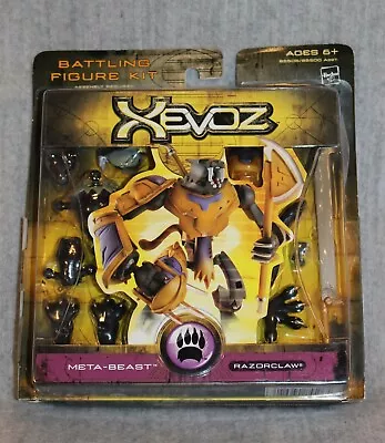 Buy HASBRO XEVOZ Meta-Beast Razorclaw Battling Figure Kit New Sealed Rare Stikfas • 92.44£