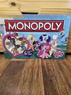Buy My Little Pony Monopoly Board Game Incomplete 2013 Hasbro Replacement Pieces • 28.53£