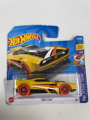 Buy Hot Wheels Fast Fish HW Speed Team Track Stars 2/5 47/250 Racing Car • 8.99£