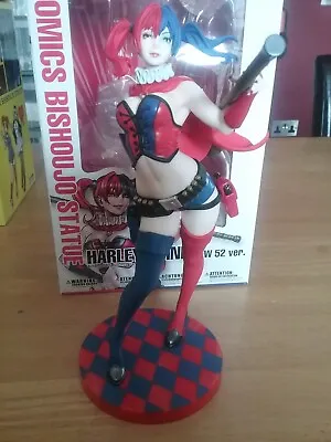 Buy DC Harley Quinn New 52 Version Bishoujo Statue By Kotobukiya Mint In Box • 149.95£