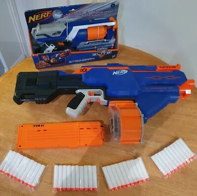 Buy Nerf N-Strike Elite Bundle Infinus Motorised Gun Blaster + 40 Darts,  & Handgun  • 34.95£
