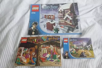Buy Lego Harry Potter Instruction Manuals (as Pictured) • 3.99£
