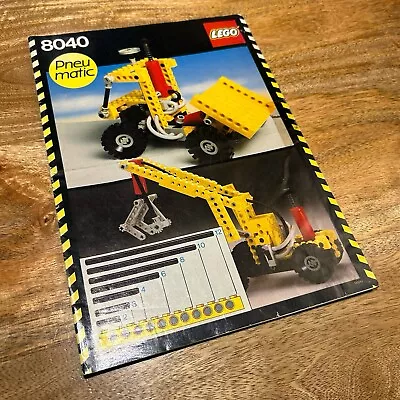 Buy Lego Technic 8040 Instructions Manual Only • 9.99£