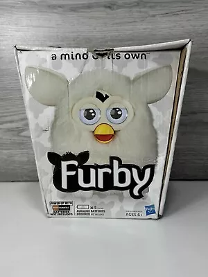 Buy Hasbro Furby Boom Solid White Yeti Snow Snowball 2012 Boxed Working • 34.99£