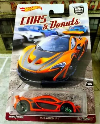 Buy Hot Wheels Mclaren P1 Car Culture Cars And Donuts Real Riders • 24.99£