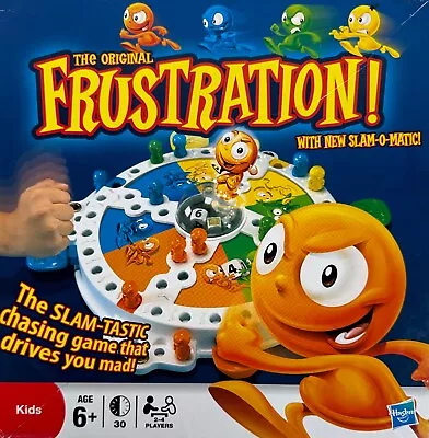 Buy FRUSTRATION Board Game By Hasbro MB Slam-O-Matic Slam-Tastic (6yrs+) ~ Complete • 11.35£