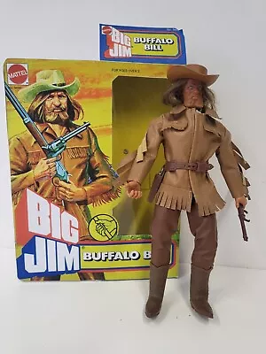 Buy Mattel Big Jim Figure Buffalo Bill, With Custom Repro Box, Rare • 102.92£