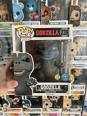 Buy Godzilla 239 Rare Glow Funko POP GITD Underground Toys Exclusive (Used Box Cond) • 39.95£
