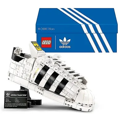 Buy LEGO Icons 10282 & 40486 Adidas Originals Superstar Trainer & Mini Adidas 2 Sets • 179.99£