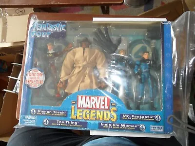 Buy ToyBiz Marvel Legends Fantastic Four Box Set Sealed • 72.99£