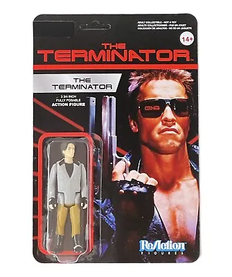 Buy The Terminator Retro Vintage Kenner Style ReAction Action Figure Funko Arnie 80s • 22.99£