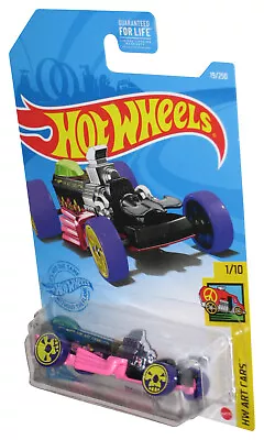 Buy Hot Wheels HW Art 1/10 (2020) Black & Pink Rigor Motor Car 19/250 • 11.06£