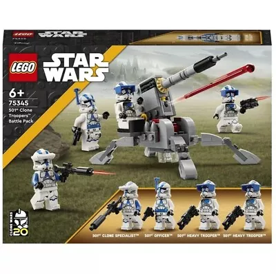 Buy LEGO Star Wars 75345 501st Clone Troopers Battle Pack New • 12.99£