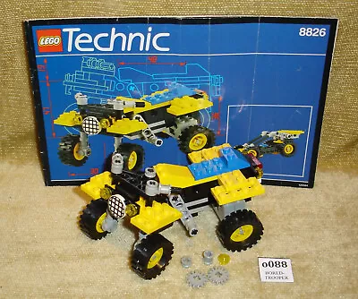 Buy LEGO Sets: Technic: Model 8826-1 ATX Sport Cycle (1992) 100% W/INSTRUCTIONS QUAD • 8.99£
