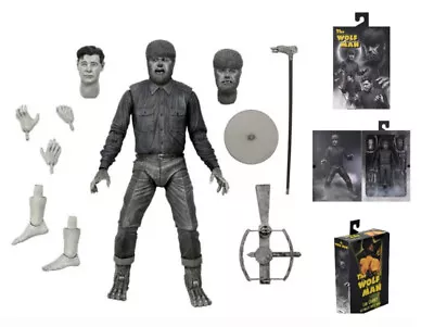 Buy NEW NECA The Wolf Man With Lon Chaney 7'' PVC Action Figure Ultimate Wolf Man • 31.19£