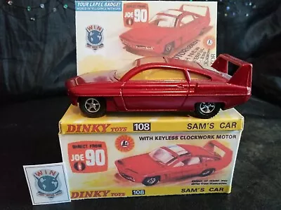 Buy Dinky Toys 108 ~ SAMS CAR (1967)  Working Motor ( Joe 90) • 149.99£