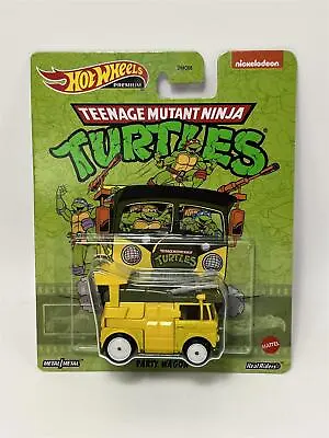 Buy TMNT Teenage Mutant Ninja Turtles Party Wagon Hot Wheels Real Riders GJR50 • 15.99£