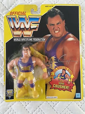 Buy Crush WWF - Hasbro 1993 - Series 7 - MOC - Wrestling Figure • 165£