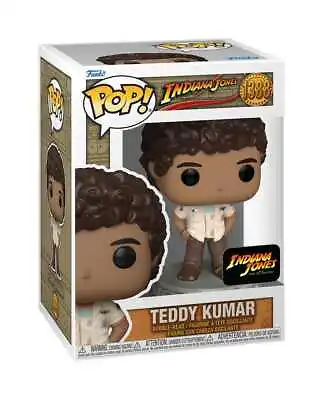 Buy Indiana Jones 5 - Teddy Kumar (1388) Funko Pop! Movies Vinyl Figure 9cm • 19.95£