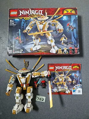Buy Lego Ninjago -  Golden Mech - 71702 - Inc Booklet & Figures - Retired Set • 39.99£