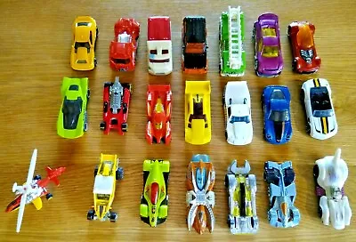 Buy Job Lot 21 Mattel Hot Wheels Diecast Cars Vehicle Helicopter Fire Engine Concept • 18.99£