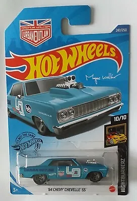 Buy Hot Wheels 2018 '64 Chevy Chevelle Ss, Blue, Long Card . • 3.99£