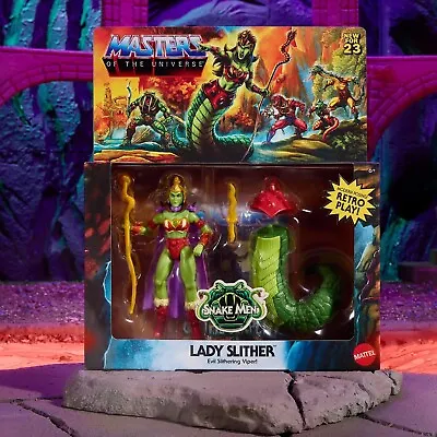 Buy Masters Of The Universe Origins Lady Slither Mattel Creations Snake Men Figure • 59.99£