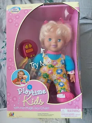 Buy Vtg NOS DSI GROWING UP W LITTLE DARLINGS PLAYTIME KIDS DOLL With Magic Key Chain • 23.68£