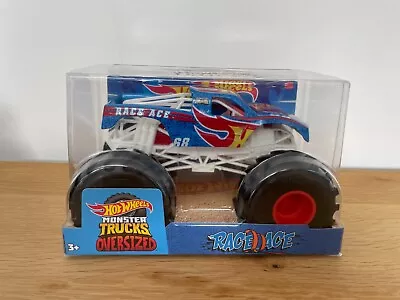Buy Hot Wheels Oversized Monster Truck Race Ace New In Box Unwanted Gift • 8.50£