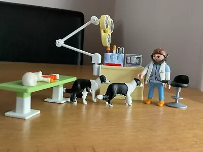 Buy Playmobil Vet Clinic  Dog Cat Figures Accessories • 7£