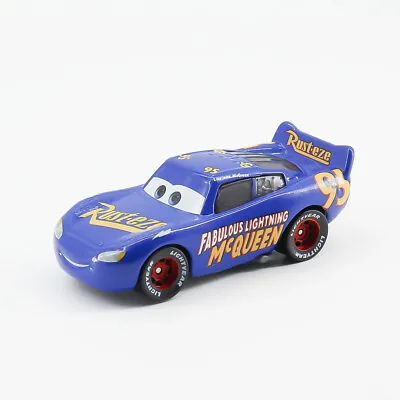 Buy Disney Pixar Cars Original NO..95 Blue McQueen Die-cast Model Metal Toy Car Gift • 6.19£