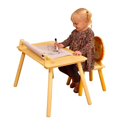 Buy Liberty House Toys Jungle Writing Table With Lego Construction Board Yellow • 50.37£