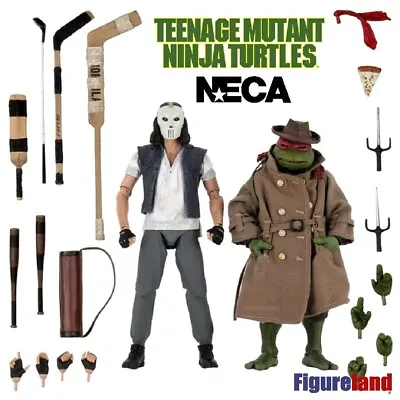 Buy Teenage Mutant Ninja Turtles Casey Jones & Raphael In Disguise Action Figures  • 52.95£