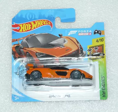 Buy New Hot Wheels Mclaren Senna Orange Forza Horizon 4 Exotics Rare 162/250 • 19.99£