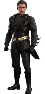 Buy BATMAN BEGINS Christian Bale 1/6 Action Figure Hot Toys Sideshow MMS595 • 343.20£