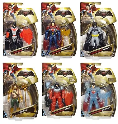 Buy Dc Comics Mattel Batman Vs Superman Action Figures Dawn Of Justice Super Heroes • 11.99£
