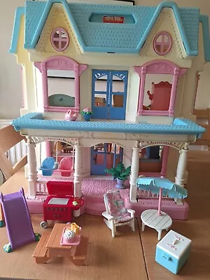 Buy Fisher Price Loving Family Dolls House With Dolls And Furniture • 50£
