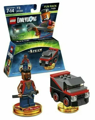 Buy LEGO DIMENSIONS Fun Pack 71251 The A-TEAM - B.A. BARCUS B.A.'s VAN • 46.25£