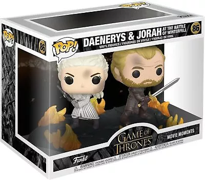 Buy Funko POP! Moment: Game Of Thrones-Daenerys Targaryen & Jorah B2B With Swords • 14.99£