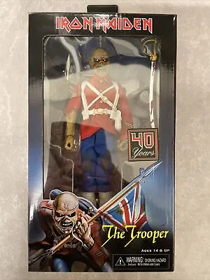 Buy NECA Iron Maiden Eddie The Trooper 8 Inch Clothed Figure ( See Description) • 44.99£