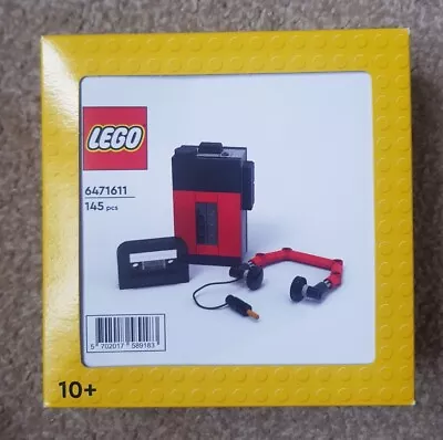 Buy LEGO 6471611 Retro Cassette Tape Player VIP. Brand New Sealed. Quick Despatch. • 19.99£