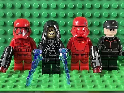 Buy Lego Star Wars Minifigure Bundle X4 Empire Figures Emperor Palpatine Sith Troops • 9.60£