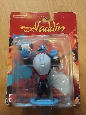 Buy Disneys Aladdin Genie Waiter Collectible Figure Mattel 1993 New • 19.99£