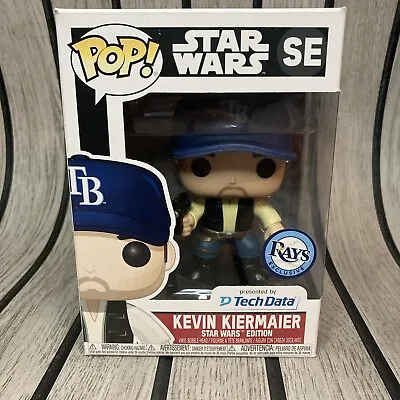 Buy Kevin Kiermaier As Han Solo Signed  Tampa Bay Rays X Star Wars Funko Pop Rare SE • 59.99£