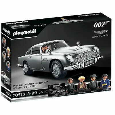 Buy Playmobil James Bond 007 Aston Martin DB5 Goldfinger Edition Car Playset Toy • 52.95£