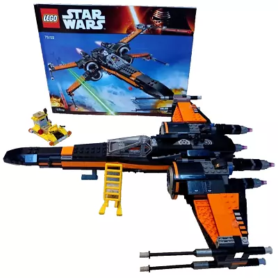 Buy LEGO Star Wars 75102 Poe's X-Wing Fighter (no Mini-figures Read Description) • 44.99£